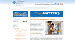 Desktop Screenshot of blog.cfcu.org